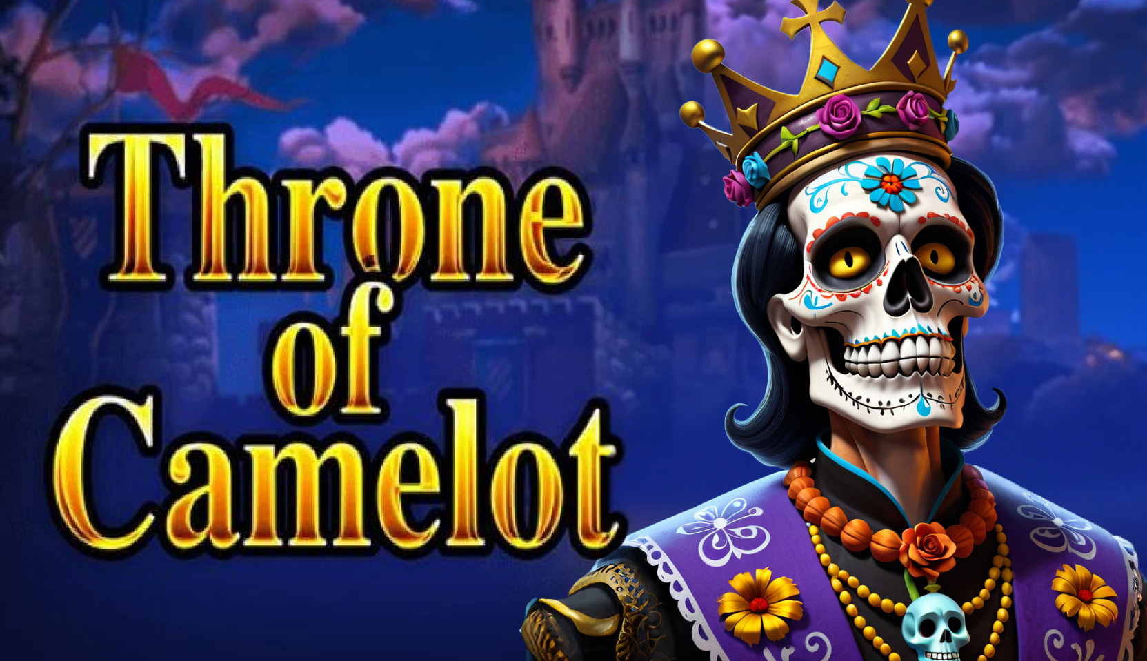 Throne of Camelot slot game by Gamebeat