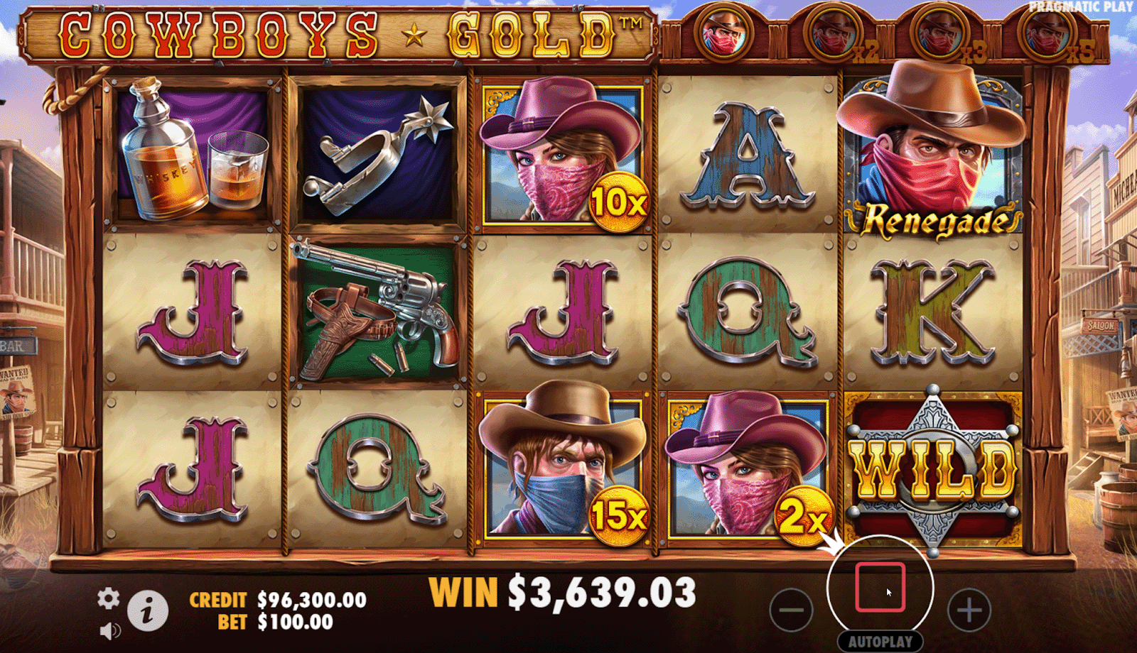 Cowboys Gold Slot Big Win